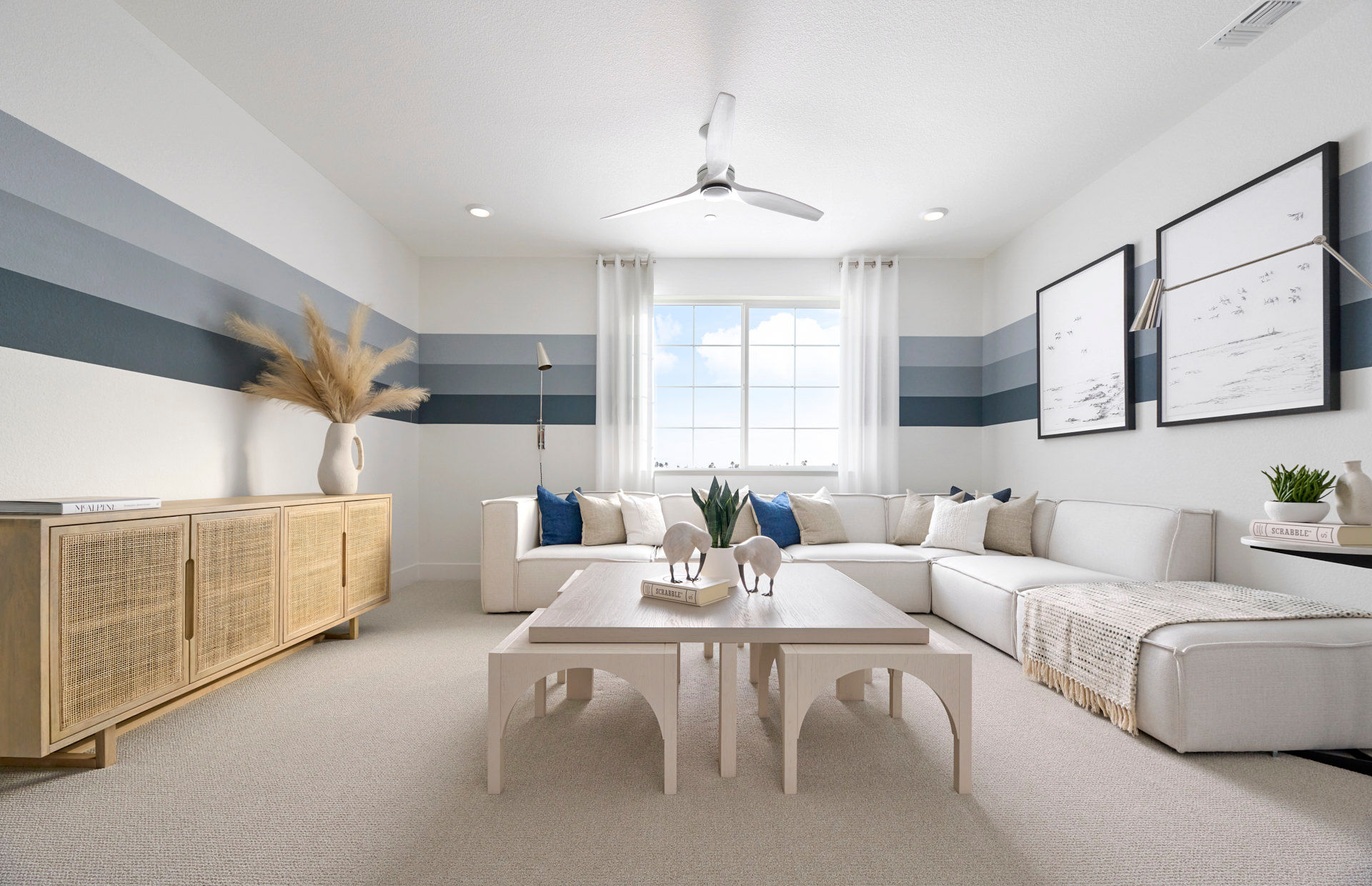 Seagrass model home interior detail