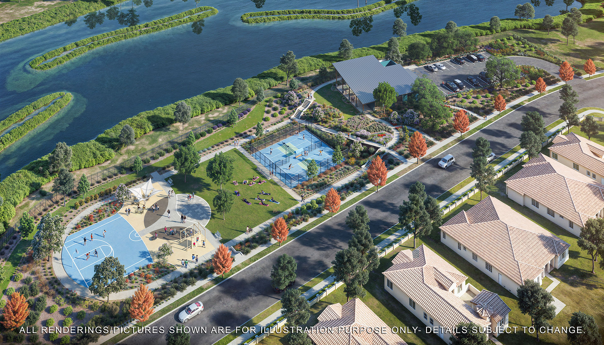 Seagrass clubhouse and recreation area